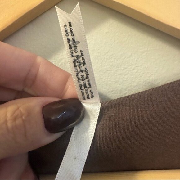 Soma Fairycore Earthcore Brown Flowy Maxi Dress Empire Waist Size S - Picture 11 of 14